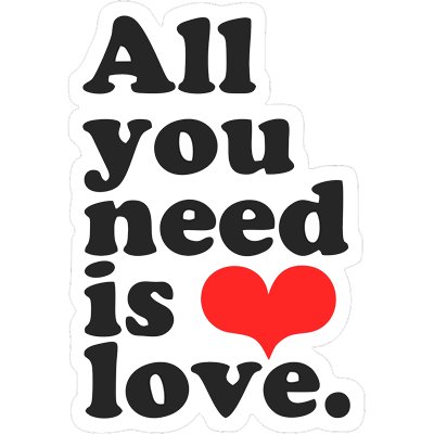 Все, что тебе нужно - это любовь