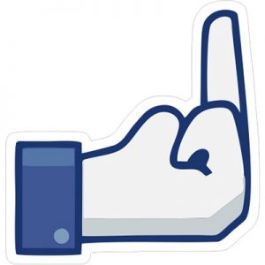 палец фейсбук