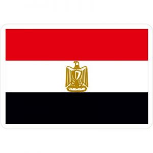 флаг египта красный белый черный орел